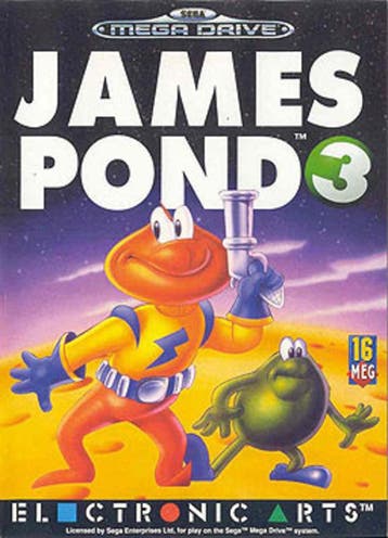 James Pond 3 - Sega Genesis - NTSC (Losse Cassette), Games en Spelcomputers, Games | Sega, Ophalen of Verzenden, Zo goed als nieuw