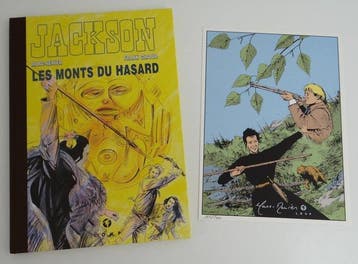 Marc-Renier - Jackson - Les Monts du hasard + dédicace +, Nieuw