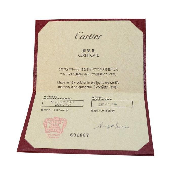 Cartier - Armband - Love - 18 karaat Witgoud, Bijoux, Sacs & Beauté, Bracelets