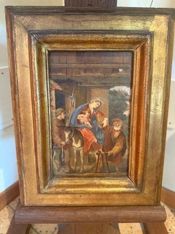 Giovanni Carnovali (1804-1873) - Riposo durante la fuga in