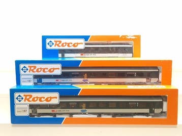 Roco H0 - 44334/44888/44965.1 - Wagon de passagers pour, Hobby en Vrije tijd, Nieuw