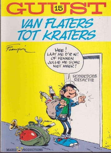 Guust 15 Van flaters tot kraters 1996 9782908462746 Franquin, Verzenden, Gelezen, Franquin
