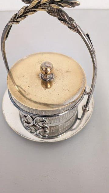 Quist - Container - Glas, Verzilverd - voor kaas