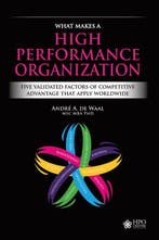 What Makes a High Performance Organization 9789492004772, Verzenden, Gelezen, André de Waal
