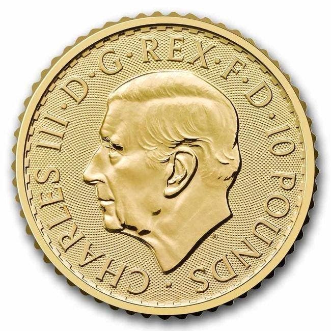 Verenigd Koninkrijk. 10 Pounds 2026 1/10 oz £10 GBP UK Gold, Postzegels en Munten, Edelmetalen en Baren