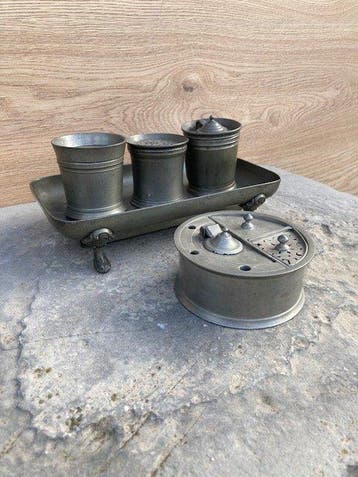 Heusden - Inktpot (2) - Tin