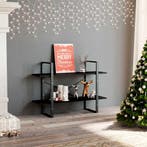 vidaXL Boekenkast met 2 schappen 100x30x70 cm bewerkt hout, Verzenden, Nieuw