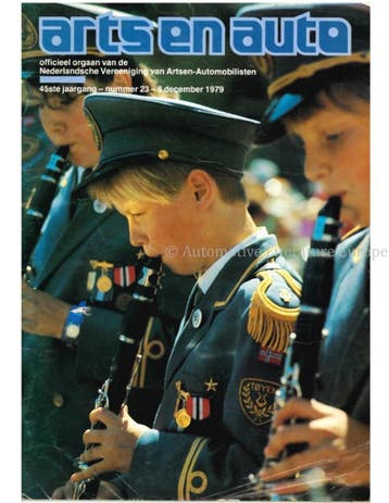 1979 ARTS EN AUTO MAGAZINE 23 NEDERLANDS