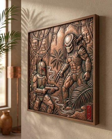 MEDSAN - Boba Fett vs Predator - Jungle Hunt ()