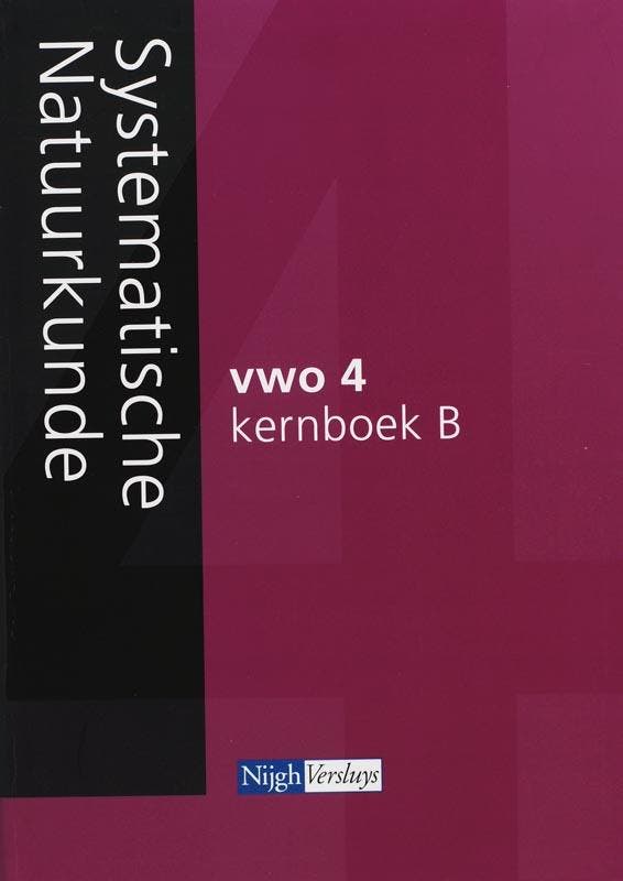 Systematische natuurkunde Kernboek B vwo 4 9789042536371, Livres, Livres scolaires, Envoi