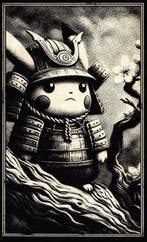 Æ (XX-XXI) - Set of 3 – Pikachu no Bushid – Samurai Spirit, Nieuw