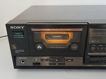Sony - TC-W530 Lecteur de cassettes audio, Nieuw