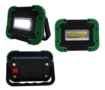 Kleine LED bouwlamp op batterijen (8 Watt), Verzenden, Nieuw