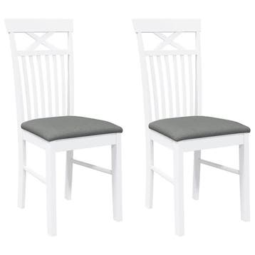Houten stoelen 2 stuks | Tweede Kansje | OP = OP, Verzenden