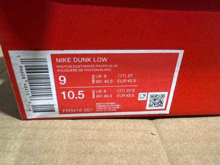 Nike - Dunk Low - Sneakers - Maat: EU 42.5 - Nieuw met tags, Kleding | Heren, Schoenen