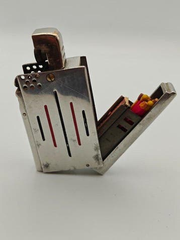 Jacob Wolf - Super - Lighter & Matchbox Combination -