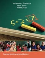 Introductory Statistics: Pearson New International Edition, Verzenden, Weiss Neil