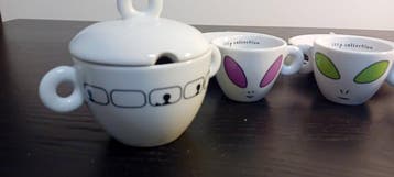 illycaffè - david Byrne - Koffieservies (5) - Keramiek -