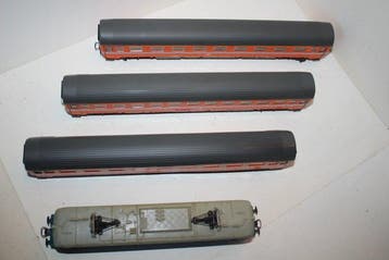 Lima H0 - 208027L - Treinset (4) - serie 15 + 3 autos, Hobby en Vrije tijd, Nieuw