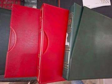 Italie - 10 albums usagés pour feuillets de timbres, Timbres & Monnaies