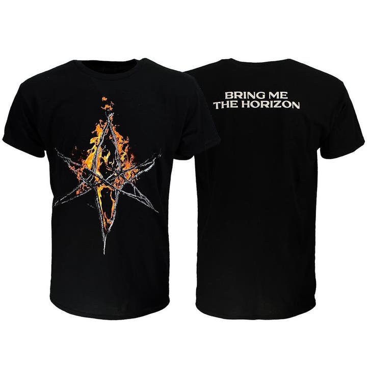 Bring Me The Horizon Flaming Hex T-Shirt, Vêtements | Hommes, T-shirts