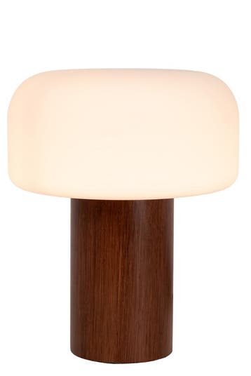 Lucide KENAN - Tafellamp - Ø 22 cm - 1xE14 - Hout, Verzenden, Nieuw, Hout
