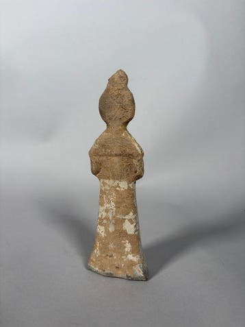 Oud Chinees, Tang-dynastie Terracotta Mingqi - 21 cm