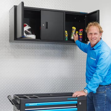 Datona Wandkast zwart 120 cm - Datona, Ophalen of Verzenden
