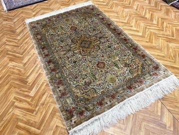 Hereke - Tapis - 186 cm - 125 cm - Soie dHereke, Nieuw