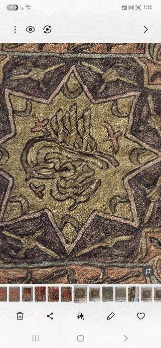 Ottoman imperial style - Tafelmiddenstuk - Linnen, Antiquités & Art, Art | Art non-occidental