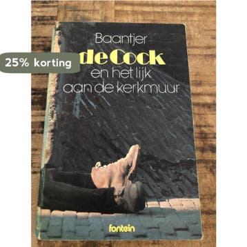 De cock en het lijk aan de kerkmuur 9789026101229, Verzenden, Gelezen, A.C. Baantjer