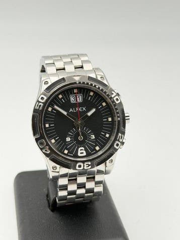alfex - chronograph grand data swiss made - Sans prix de, Nieuw