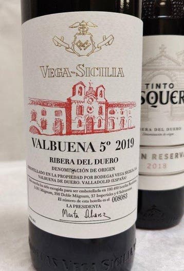 2019 Vega Sicilia, Valbuena 5º Año & 2018 Tinto Pesquera,, Nieuw