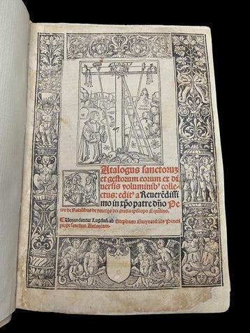 Petrus de Natalibus - (Post-Incunabolo) Catalogus Sanctorum