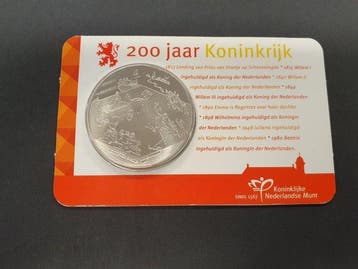 Pays-Bas. Collectie 25 penningen in coincards