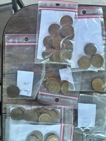 Frankrijk. Environ 7 kilos de pièces de Francs français du