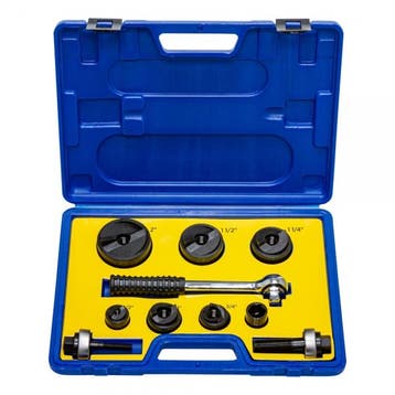 Gatenpons set 6-delig / plaatponsset (Handtools, PLAATWERK), Verzenden, Nieuw
