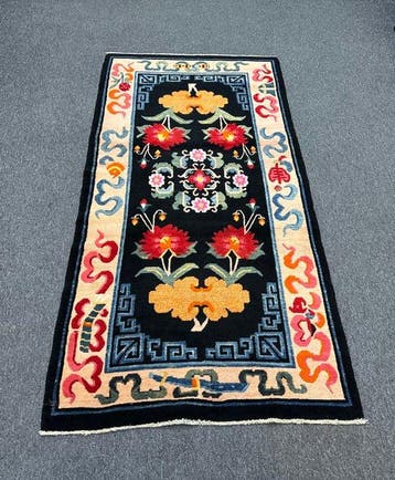 China - Tapijt - 185 cm - 90 cm - Handgeweven