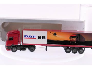 Schaal 1:50 Tekno DAF 95 #2731 (Vrachtwagenmodellen), Hobby en Vrije tijd, Modelauto's | 1:50, Ophalen of Verzenden, Zo goed als nieuw