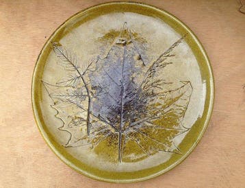 Roger Capron - Assiette - Céramique