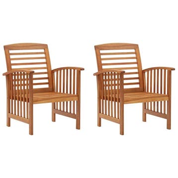 Tuinstoelen massief hout | -41% | Retour deal, Tuin en Terras, Verzenden, Zo goed als nieuw, Hout