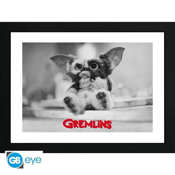 Gremlins Gizmo Framed Print 30 x 40 cm, Verzamelen, Film en Tv, Nieuw, Ophalen of Verzenden
