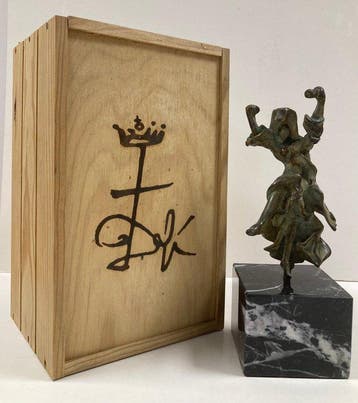 Salvador Dali (1904-1989) - sculptuur, Carmen - 17.5 cm -
