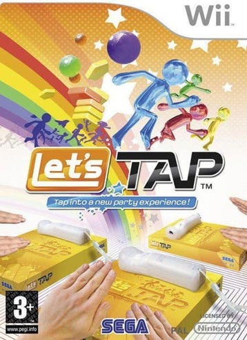 Lets Tap (Wii Games), Ophalen of Verzenden, Zo goed als nieuw