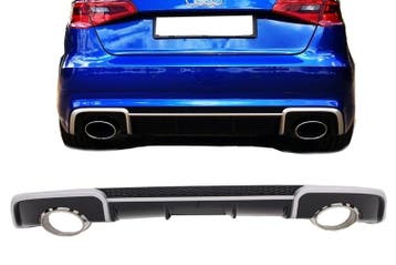 Carnamics Diffuser | Audi A3 Sportback 13-16 5-d | OEM-Style, Auto-onderdelen, Verzenden, Nieuw