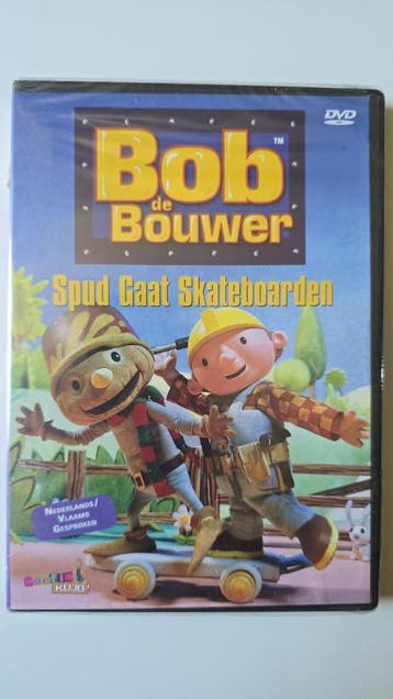 BOB DE BOUWER SPUD GAAT SKATEBOARDEN (IN SEAL) (DVD), Cd's en Dvd's, Gebruikt