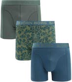 Bjorn Borg Boxers 3Pack Stretch Groen maat M Heren, Kleding | Heren, Verzenden, Bjorn Borg, Boxer