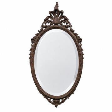 Miroir mural - Bois, Verre