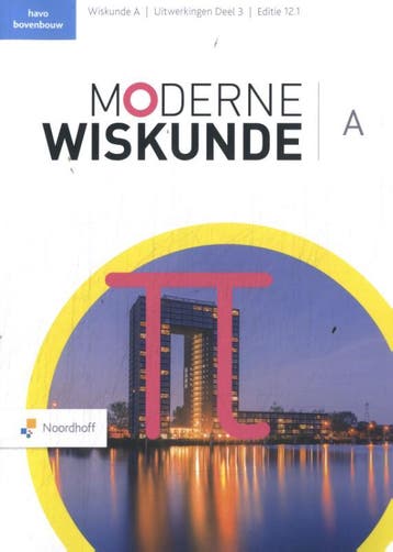 havo bovenbouw 3 / Moderne Wiskunde / Uitwerkingenboek A, Boeken, Verzenden, Gelezen