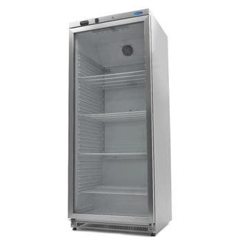 Réfrigérateur - 600 L - acier inoxydable - avec porte en, Verzenden, Nieuw in verpakking
